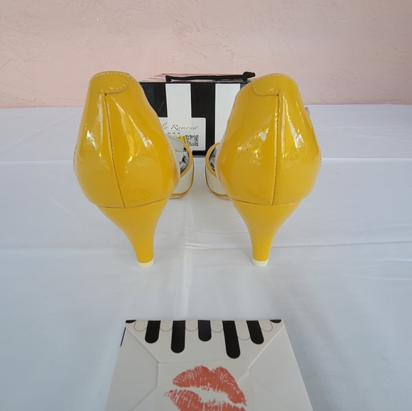 Lola Ramona Kitten Heels Pumps Retro Shoes - Picture 6 of 15